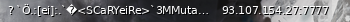 Маленький баннер сервера: ? `Ö.:[ei]:.`�<SCaRYeiRe>`3MMutant``@Ireland