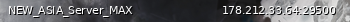 Маленький баннер сервера: NEW_ASIA_Server_MAX