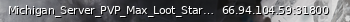 Маленький баннер сервера: Michigan_Server_PVP_Max_Loot_Starter_kit