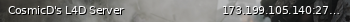 Маленький баннер сервера: CosmicD's L4D Server