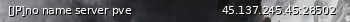 Маленький баннер сервера: [JP]no name server pve