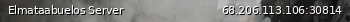 Маленький баннер сервера: Elmataabuelos Server