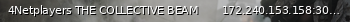 Маленький баннер сервера: 4Netplayers THE COLLECTIVE BEAM