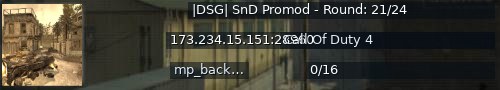 Большой баннер сервера: |DSG| SnD Promod  - Round: 21/24
