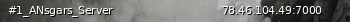 Маленький баннер сервера: #1_ANsgars_Server