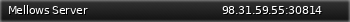 Маленький баннер сервера: Mellows Server