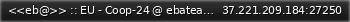 Маленький баннер сервера: <<eb@>> :: EU - Coop-24 @ ebateam.eu