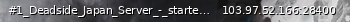 Маленький баннер сервера: #1_Deadside_Japan_Server_-_starter_kit_-_zhtomyr
