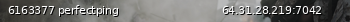 Маленький баннер сервера: 6163377 perfectping