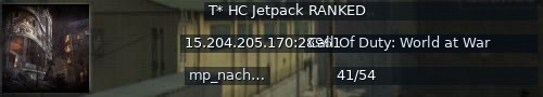 Большой баннер сервера: T* HC Jetpack RANKED
