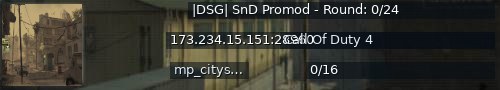 Большой баннер сервера: |DSG| SnD Promod  - Round: 0/24