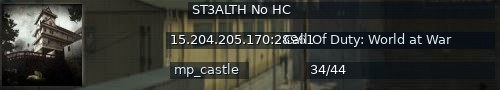 Большой баннер сервера: ST3ALTH No HC