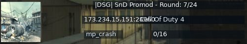 Большой баннер сервера: |DSG| SnD Promod  - Round: 7/24
