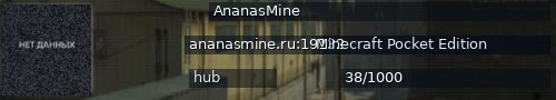 Большой баннер сервера: AnanasMine