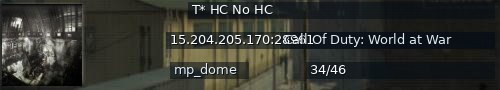 Большой баннер сервера: T* HC No HC