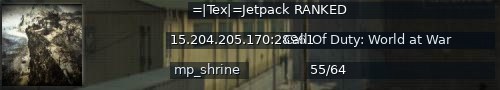 Большой баннер сервера: =|Tex|=Jetpack RANKED