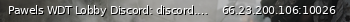 Маленький баннер сервера: Pawels WDT Lobby Discord: discord.gg/QNVCTSUutg