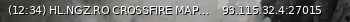 Маленький баннер сервера: (12:34) HL.NGZ.RO CROSSFIRE MAPS 24/7