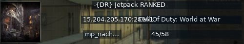 Большой баннер сервера: -{DR} Jetpack RANKED