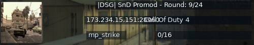 Большой баннер сервера: |DSG| SnD Promod  - Round: 9/24