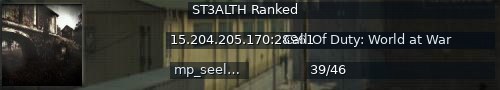 Большой баннер сервера: ST3ALTH Ranked