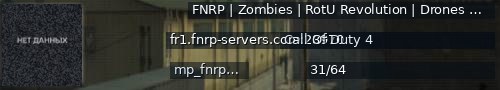 Большой баннер сервера: FNRP | Zombies | RotU Revolution | Drones & Tesla Coils | Wave 4