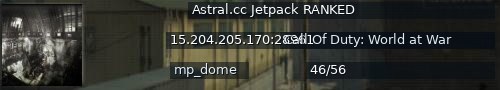 Большой баннер сервера: Astral.cc Jetpack RANKED