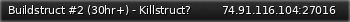 Маленький баннер сервера: Buildstruct #2 (30hr+) - Killstruct?