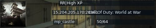 Большой баннер сервера: RR|High XP