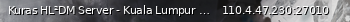 Маленький баннер сервера: Kuras HL²DM Server - Kuala Lumpur [low grav]
