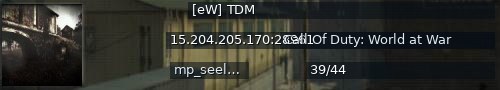 Большой баннер сервера: [eW] TDM