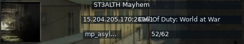 Большой баннер сервера: ST3ALTH Mayhem