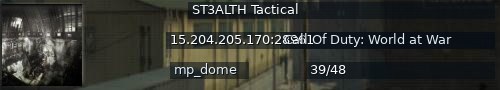 Большой баннер сервера: ST3ALTH Tactical