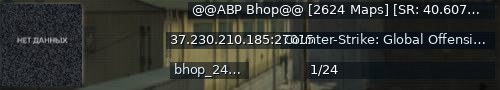 Большой баннер сервера: @@ABP Bhop@@ [2624 Maps] [SR: 40.607] [Tier 3]