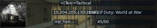 Большой баннер сервера: =|Tex|=Tactical