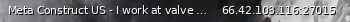 Маленький баннер сервера: Meta Construct US - I work at valve btw