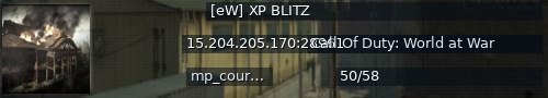Большой баннер сервера: [eW] XP BLITZ