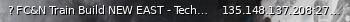 Маленький баннер сервера: ? FC&N Train Build NEW EAST - Techmarine, you got some 'spla