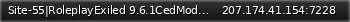 Маленький баннер сервера: Site-55|RoleplayExiled 9.6.1CedModVerification27048
