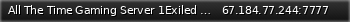 Маленький баннер сервера: All The Time Gaming Server 1Exiled 9.6.1CedModVerification23563