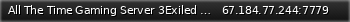 Маленький баннер сервера: All The Time Gaming Server 3Exiled 9.6.1CedModVerification23579