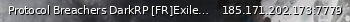 Маленький баннер сервера: Protocol Breachers DarkRP [FR]Exiled 9.6.1CedModVerification24216