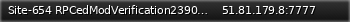 Маленький баннер сервера: Site-654 RPCedModVerification23904Exiled 9.6.1UCR 7.0.0