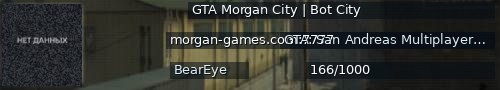 Большой баннер сервера: GTA Morgan City | Bot City