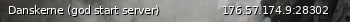 Маленький баннер сервера: Danskerne (god start server)