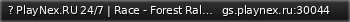 Маленький баннер сервера: ? PlayNex.RU 24/7 | Race - Forest Rally | Russian / Русский