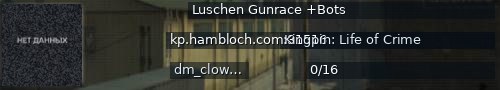 Большой баннер сервера: Luschen Gunrace +Bots