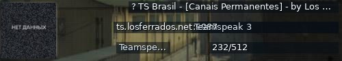 Большой баннер сервера: ? TS Brasil  - [Canais Permanentes] - by Los Ferrados BR
