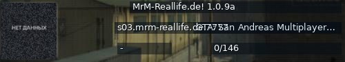 Большой баннер сервера: MrM-Reallife.de! 1.0.9a