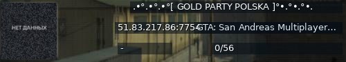 Большой баннер сервера: .•°.•°.•°[ GOLD PARTY POLSKA ]°•.°•.°•.